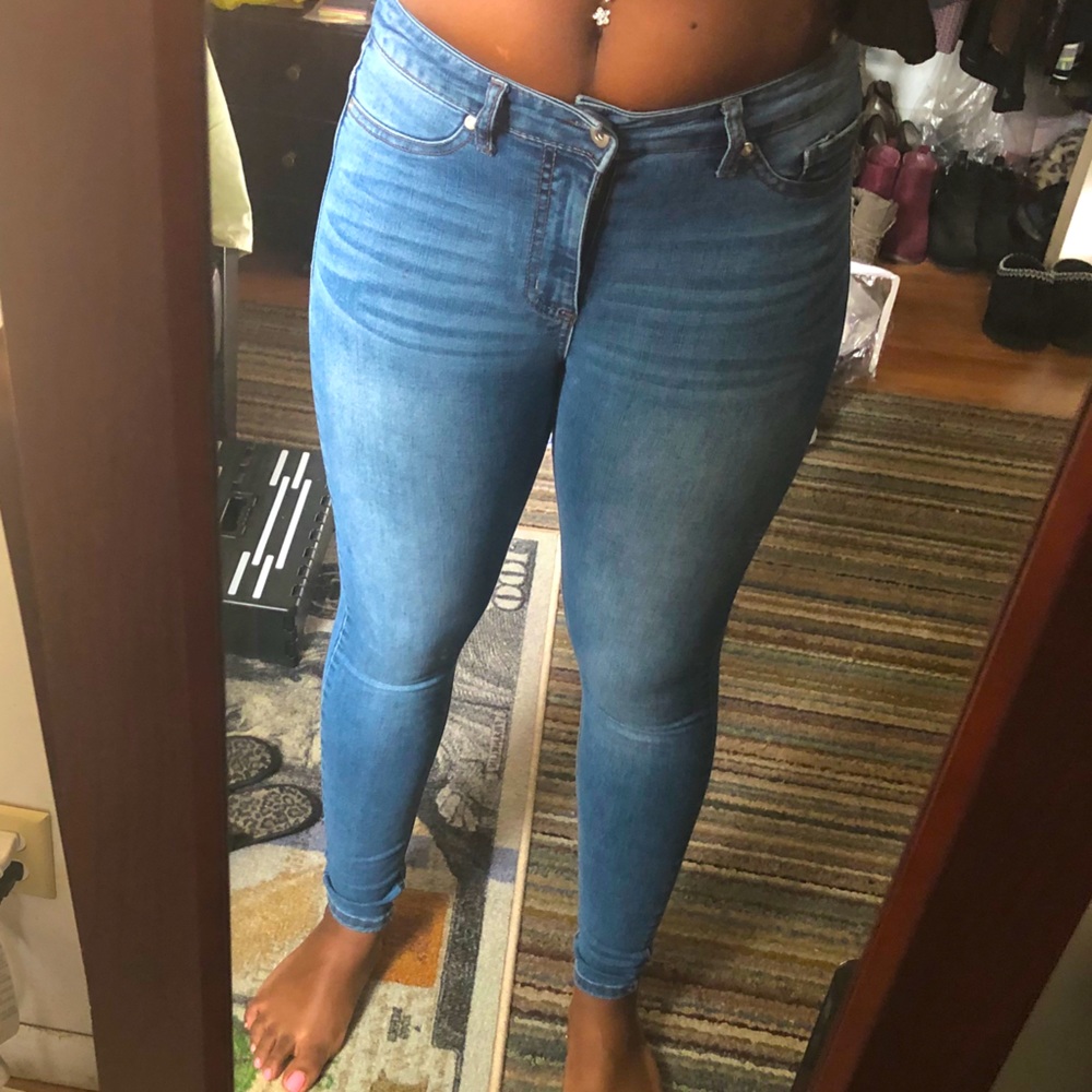 High Rise Sculpting Skinny Jeans